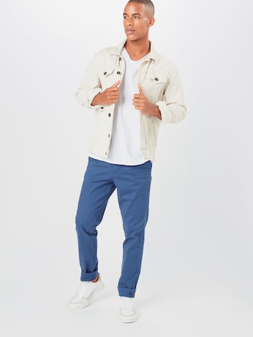 JACK & JONES Regularen Chino hlače 'Marco' | modra barva