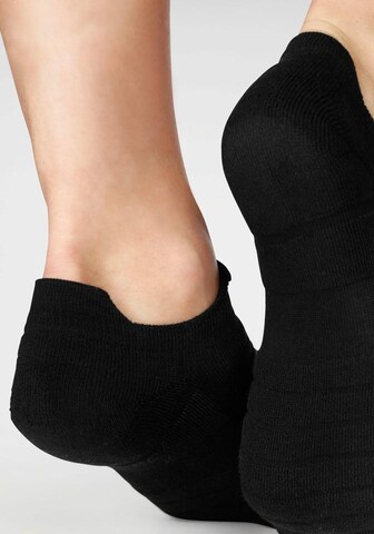 LASCANA ACTIVE Athletic Socks in Black
