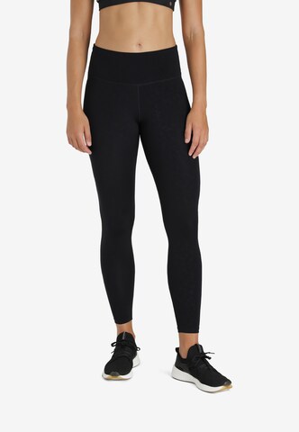 ENDURANCE Skinny Workout Pants 'Alec' in Black: front