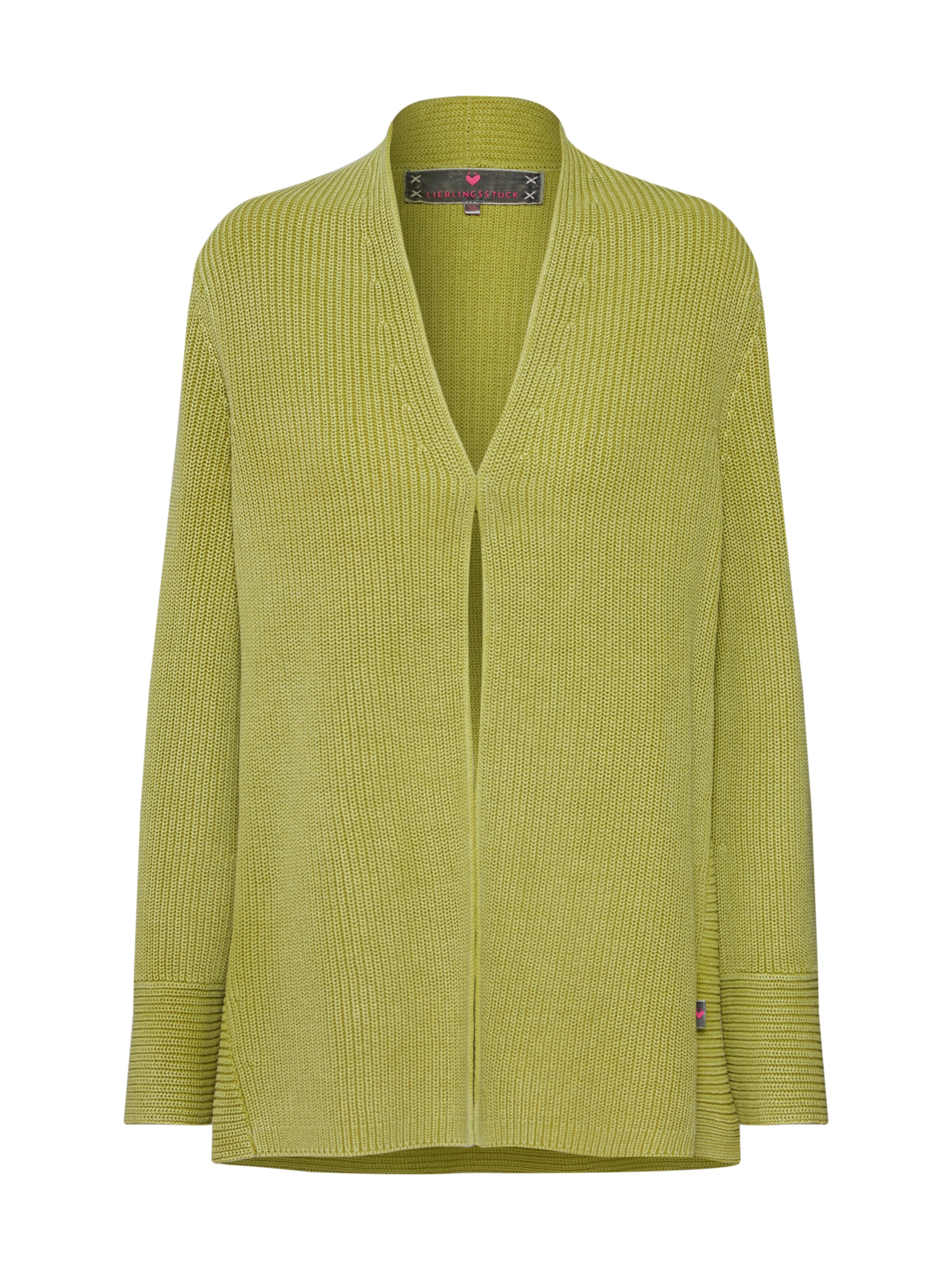 LIEBLINGSSTÜCK - Gebreid vest 'AlixL' in de kleur Appel