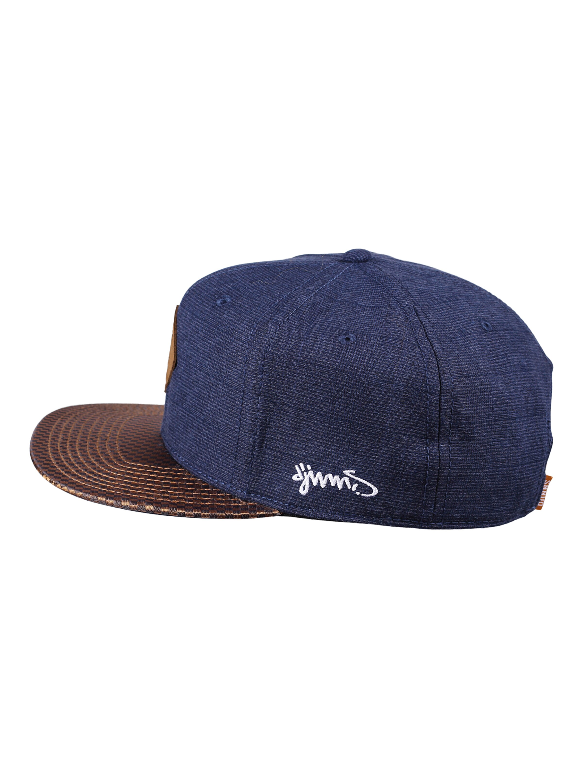 Cappello da baseball 'Glencheck' di DJINNS in blu
