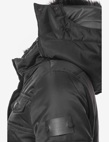 NAVAHOO Winter Jacket 'Schätzchen' in Black