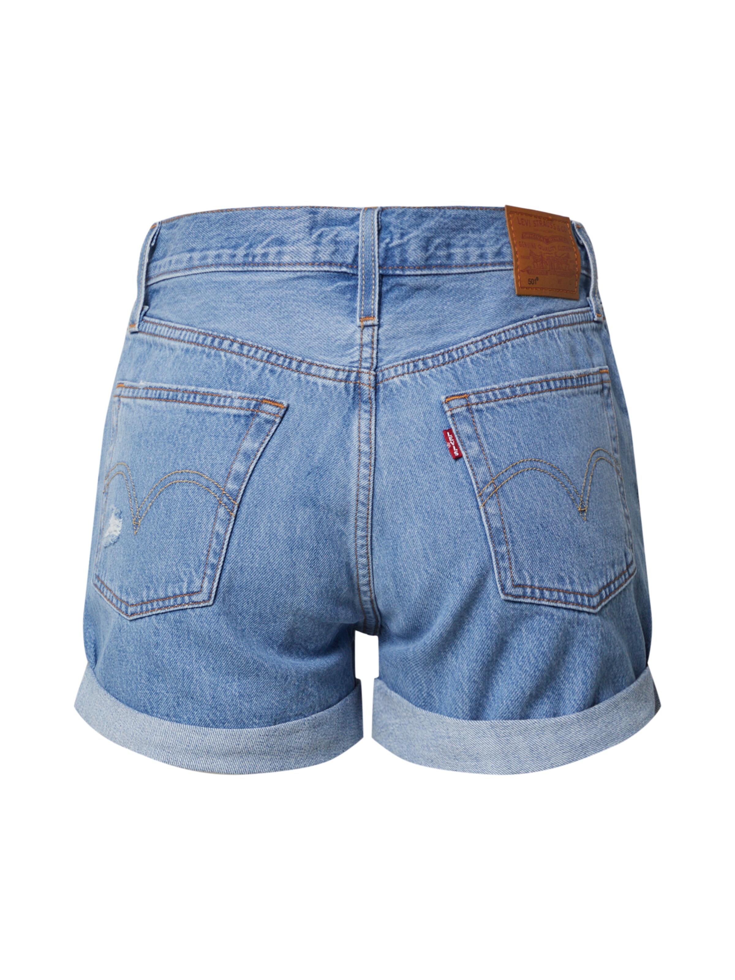 LEVIS Shorts 501® SHORT LONG in Blau 