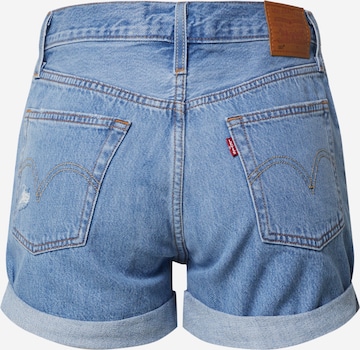 mėlyna LEVI'S ® Standartinis Džinsai '501® Rolled Shorts'