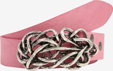 RETTUNGSRING by showroom 019° Belt 'Gump' in Pink: front