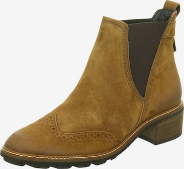 Paul Green Chelsea Boots in Brown: front