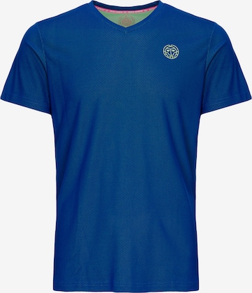 BIDI BADU Performance Shirt 'Evin Tech' in Blue: front