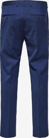 SELECTED HOMME Regular Pleated Pants in Blue