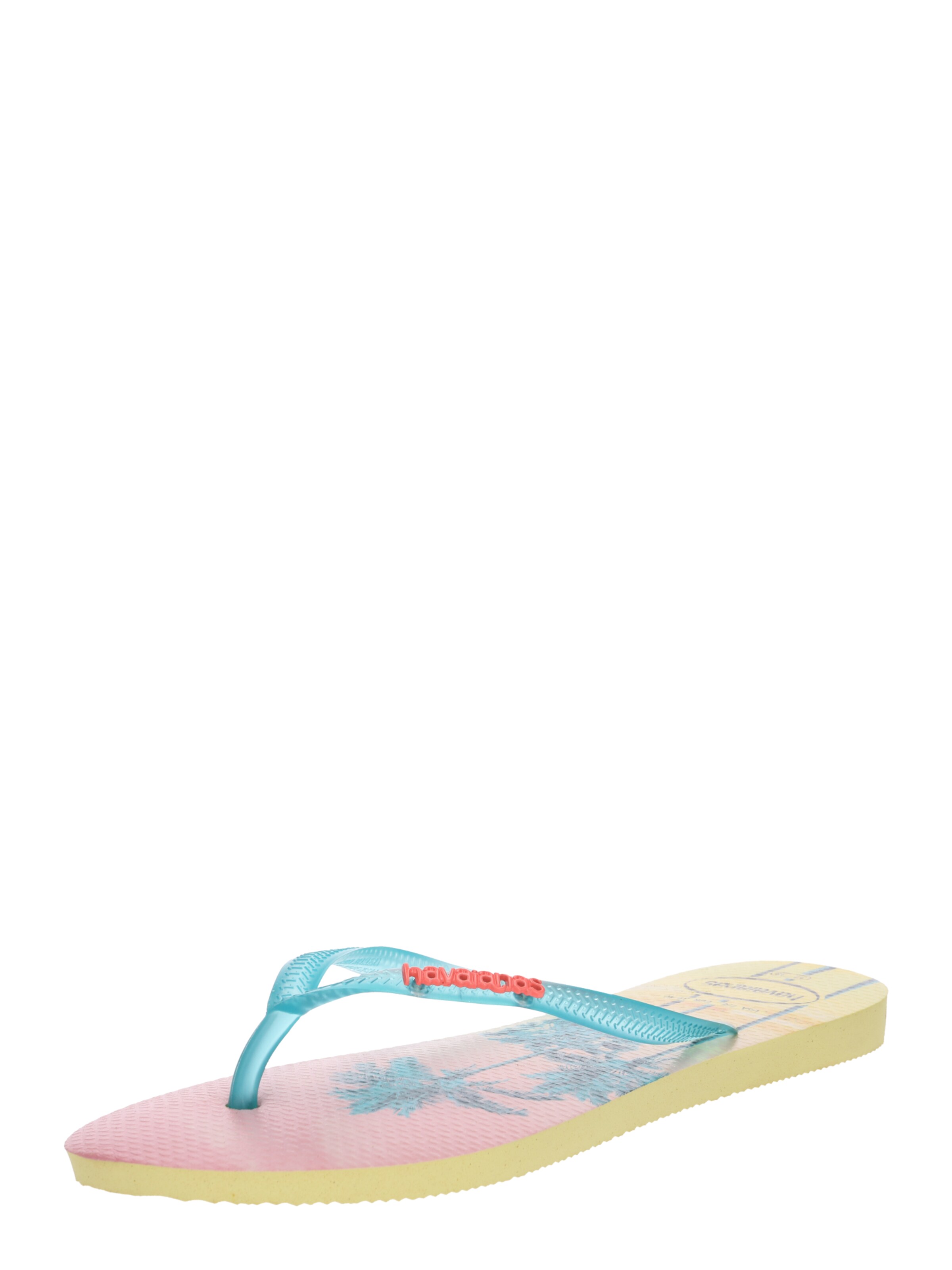 HAVAIANAS - Teenslipper 'Paisage' in de kleur Geel