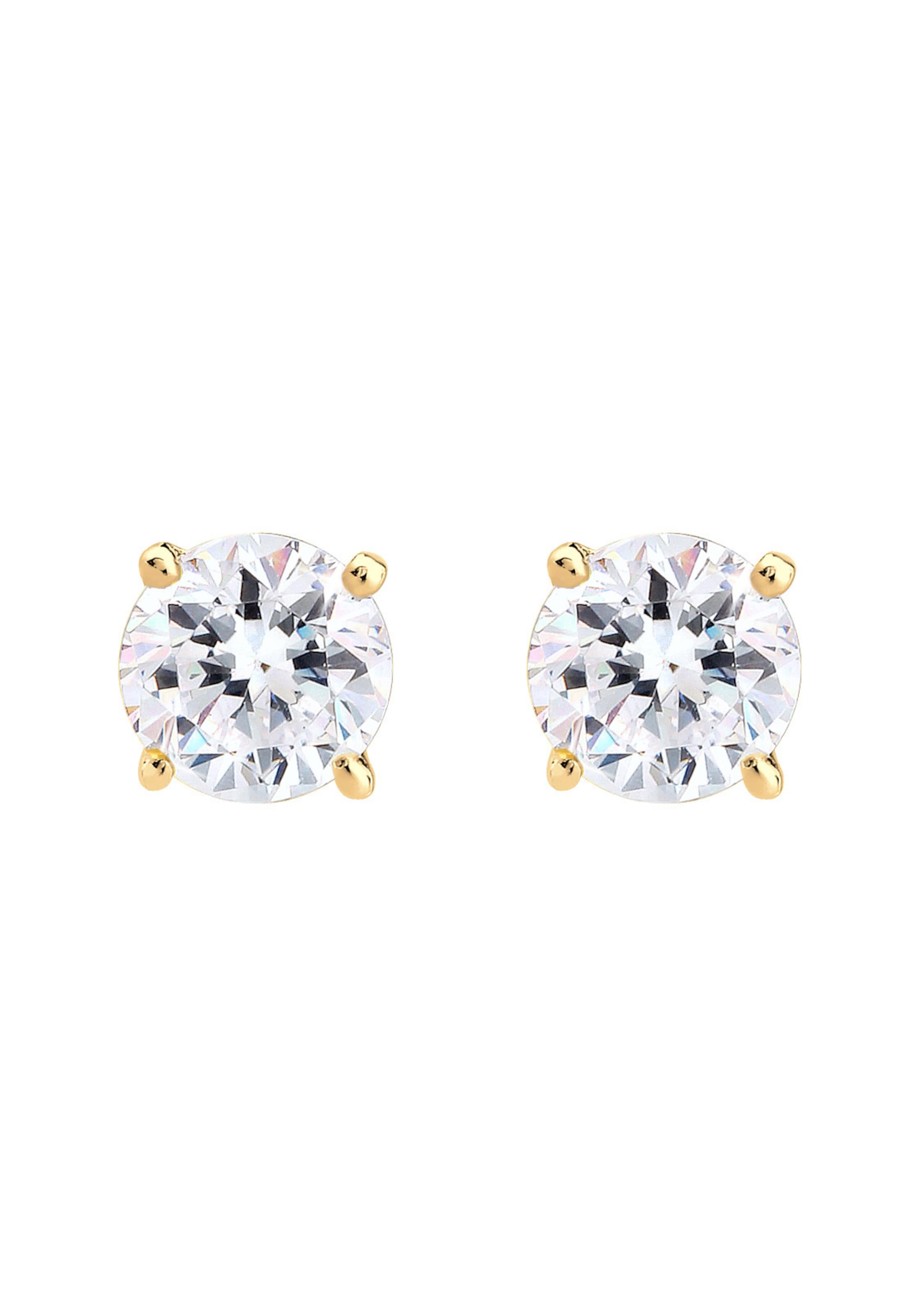 ELLINaušnice - zlatna boja: prednji dio