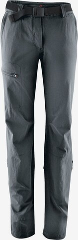 Maier Sports Regular Outdoor Pants 'Lulaka' in Grey: front