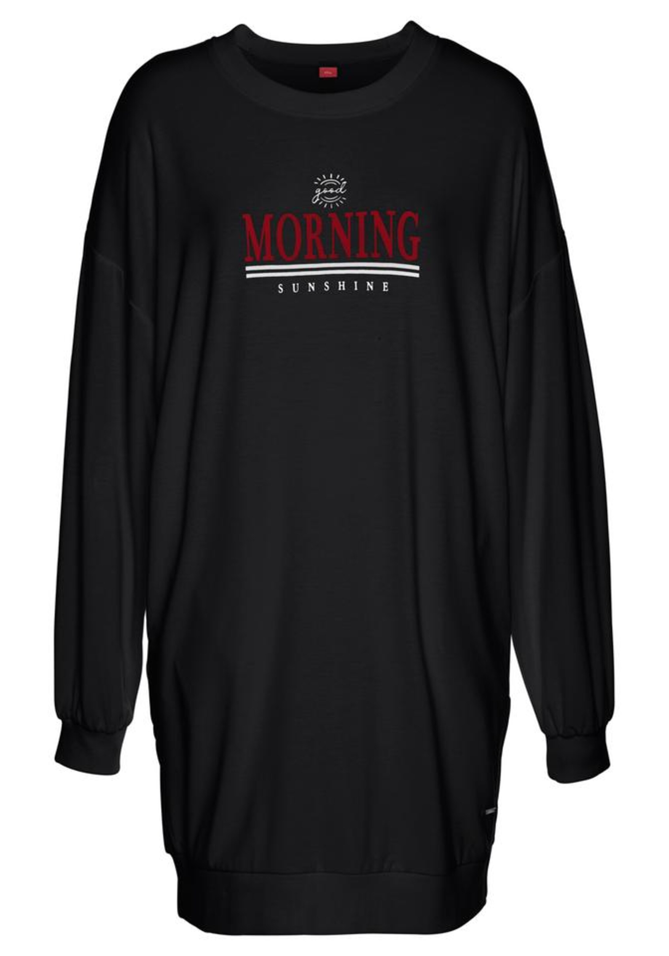 s.Oliver - Nachthemd in schwarz