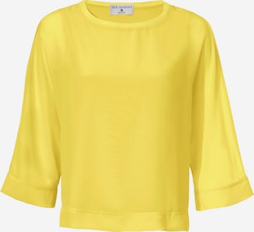 heine Blusenshirt Two-in-One-Look in Gelb: predná strana