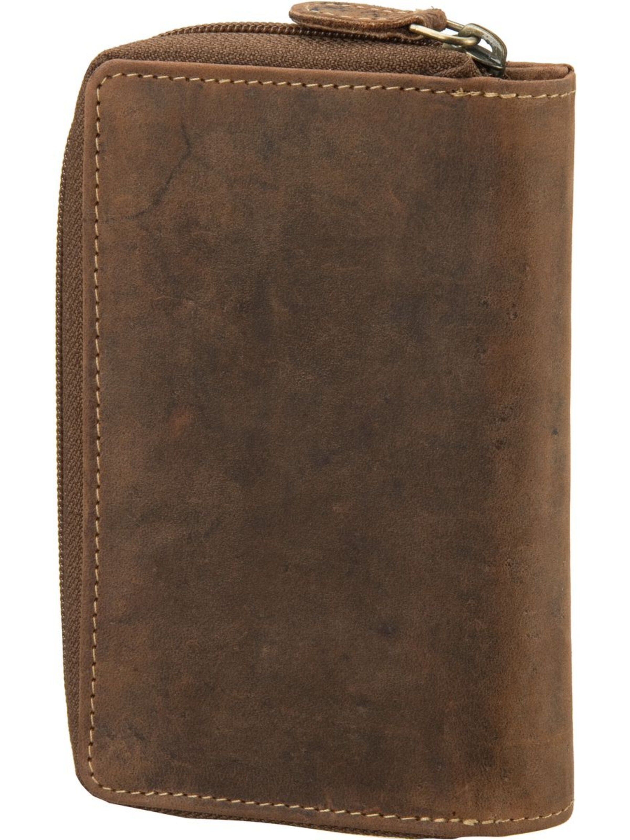 GREENBURRY Geldbörse 'XI' in Braun