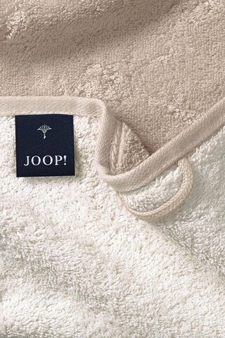 JOOP! Håndklæde 'Doubleface' i beige
