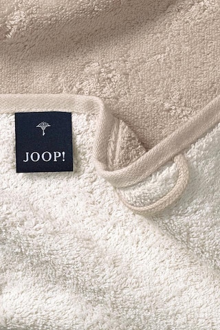 JOOP! Handdoek 'Doubleface' in Beige
