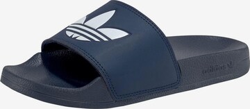 ADIDAS ORIGINALS Badesandale 'Adilette Lite J' in Blau: predná strana