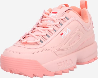 FILA Sneaker low 'DISRUPTOR' i grå / pink / blodrød / hvid, Produktvisning