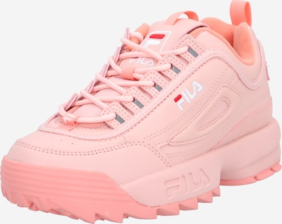 FILA Platform trainers 'DISRUPTOR' in Grey / Pink / Blood red / White, Item view