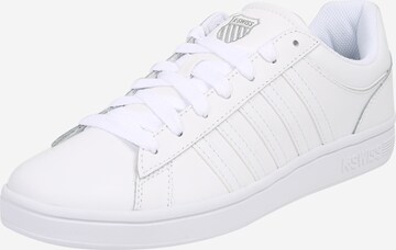 K-SWISS Sneakers laag 'Court Winston' in Wit: voorkant