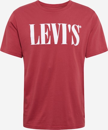 LEVI'S ® Loosefit T-Shirt in Rot: predná strana