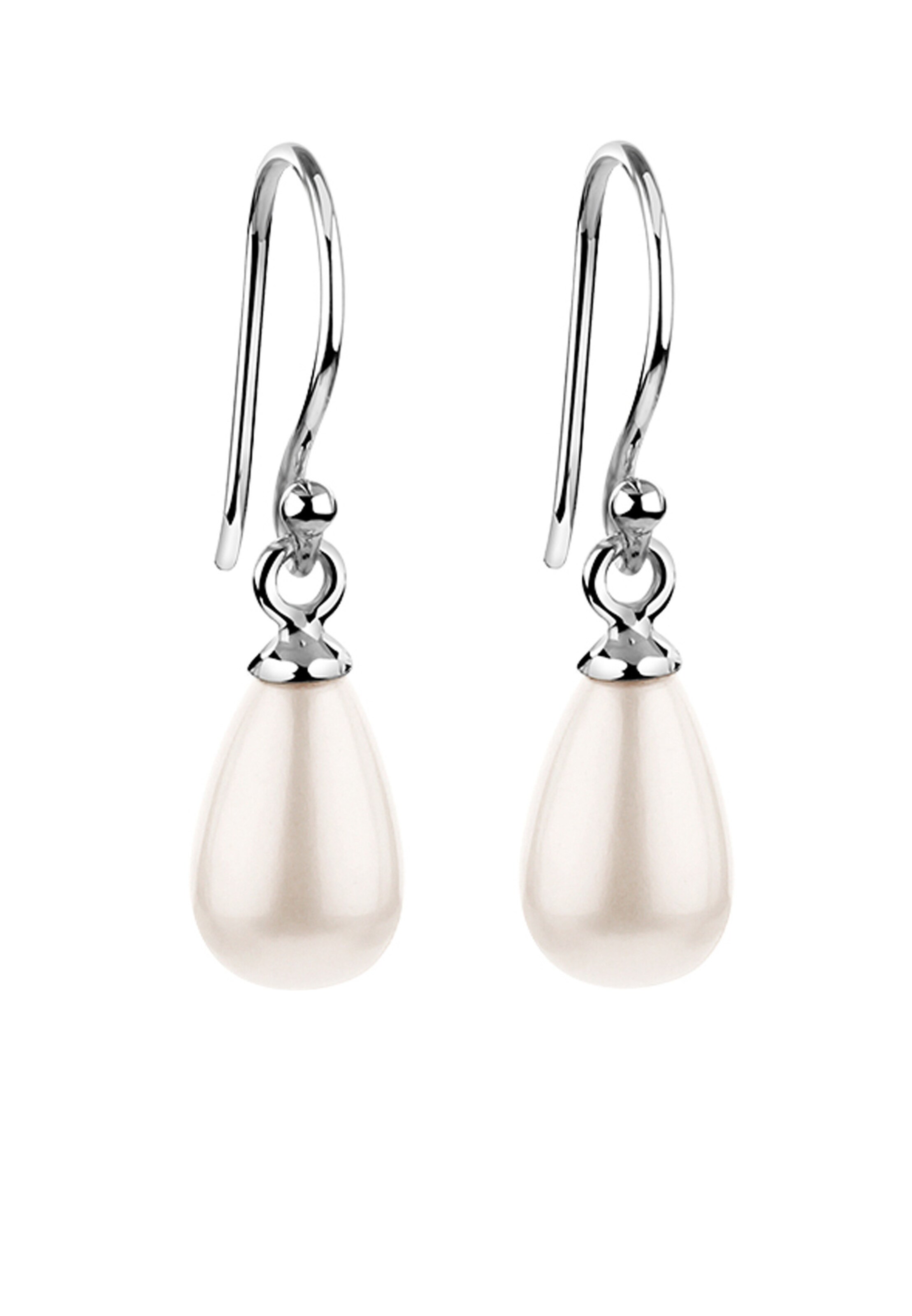 Nenalina Earrings in Silver / Pearl white, Item view