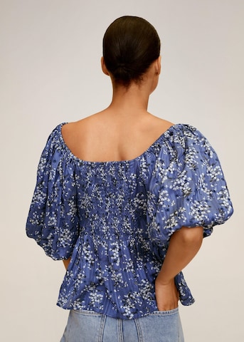 MANGO Bluse 'Sky' in Blau