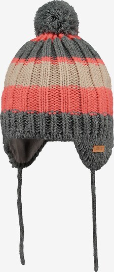 Barts Beanie in Grey / Khaki / Pink, Item view