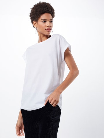 T-shirt Urban Classics en blanc : devant