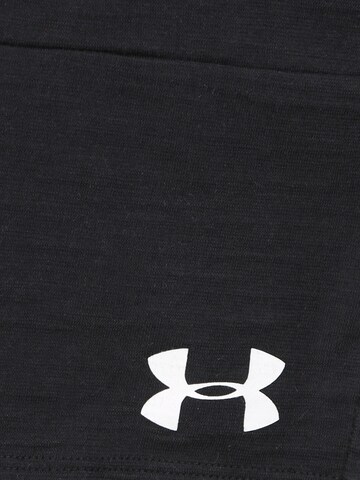 UNDER ARMOUR Funktionsbluse i sort