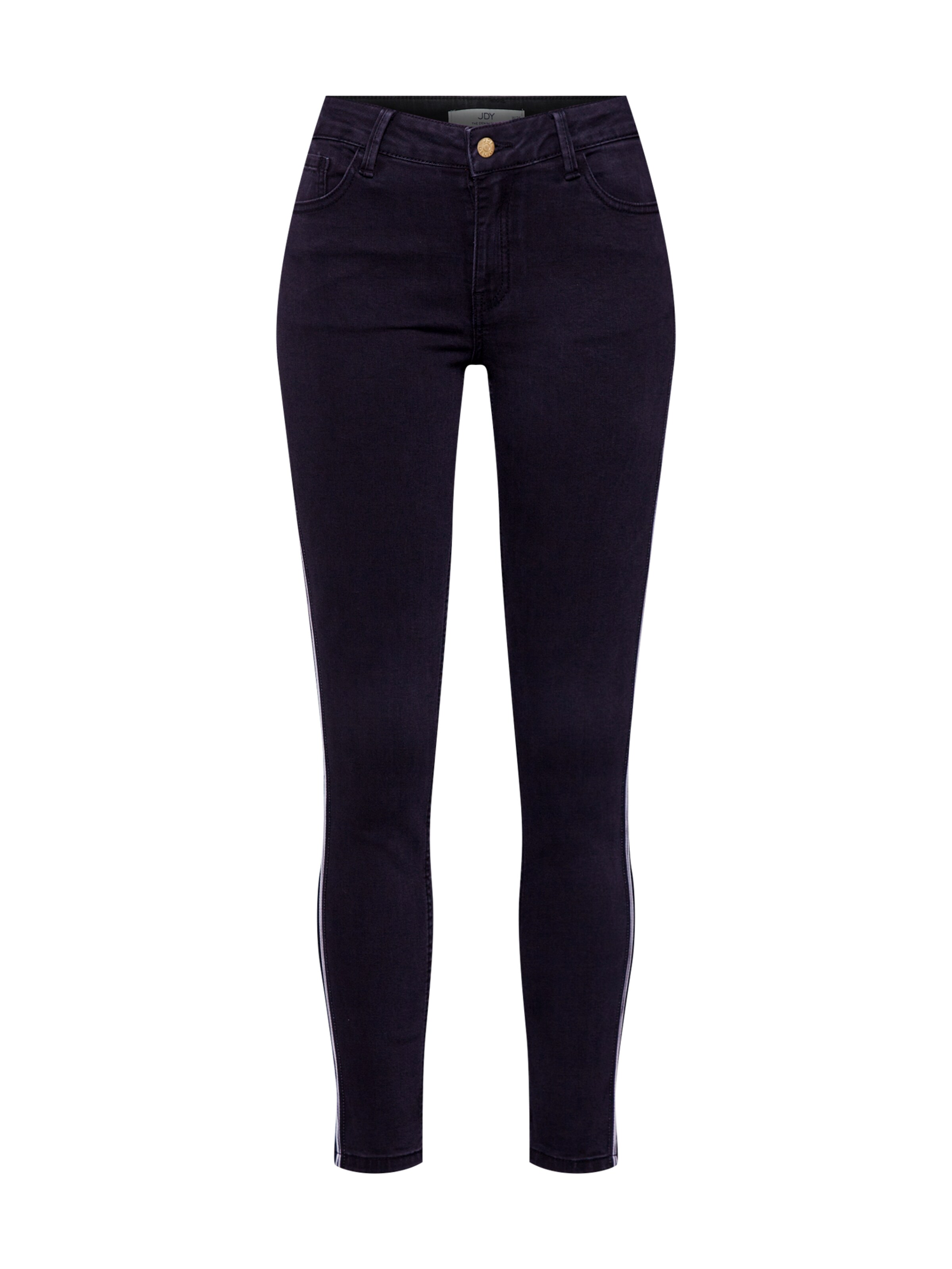 JACQUELINE de YONG - Jeans 'KIKA' in de kleur Black denim