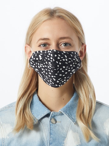 Zwillingsherz Stoffmasken '2er Pack Dotty' in Schwarz