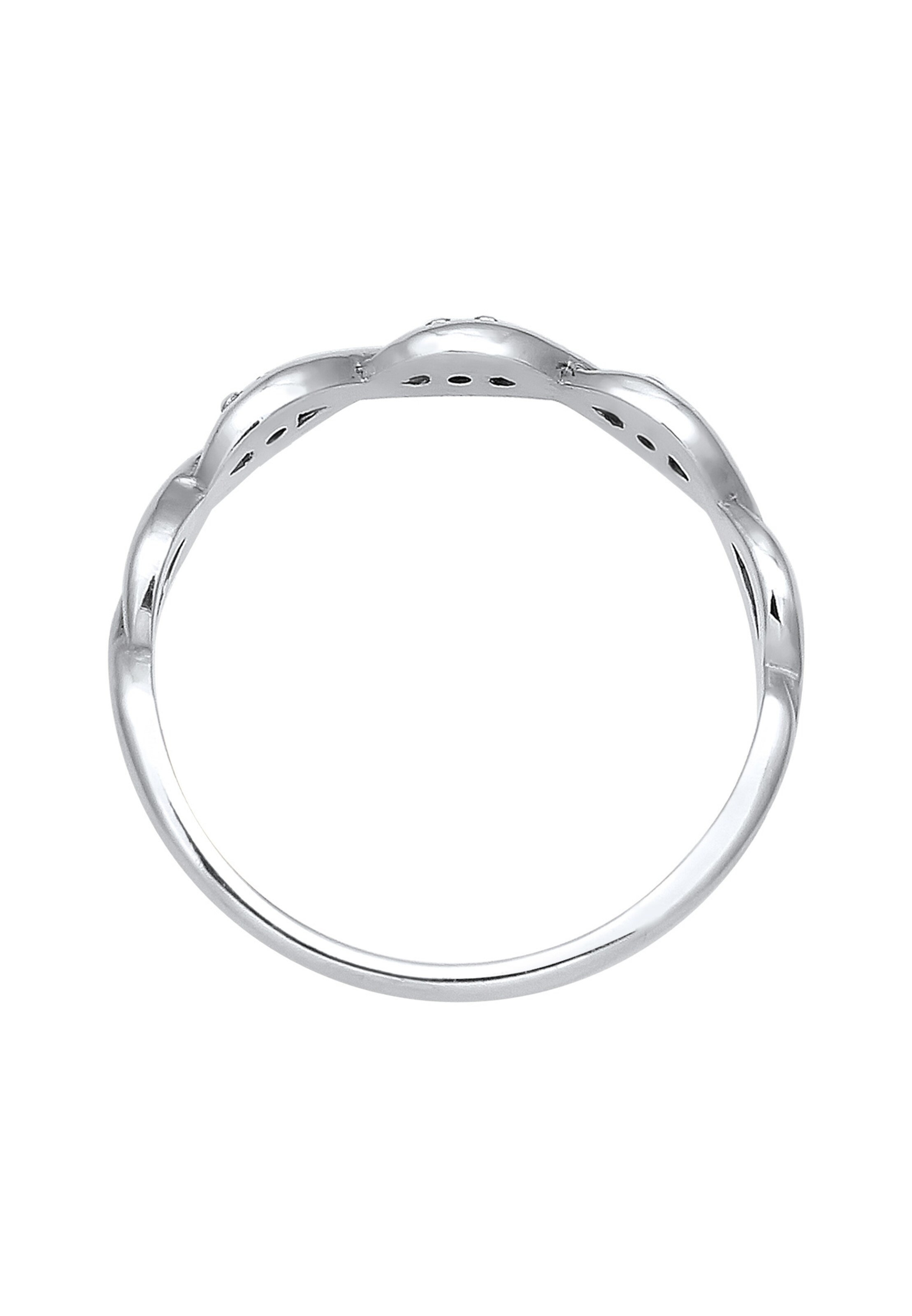 Bague 'Knoten' ELLI PREMIUM en argent