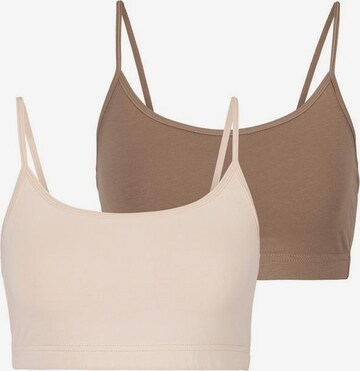 LASCANA Bustier BH in Braun: predná strana