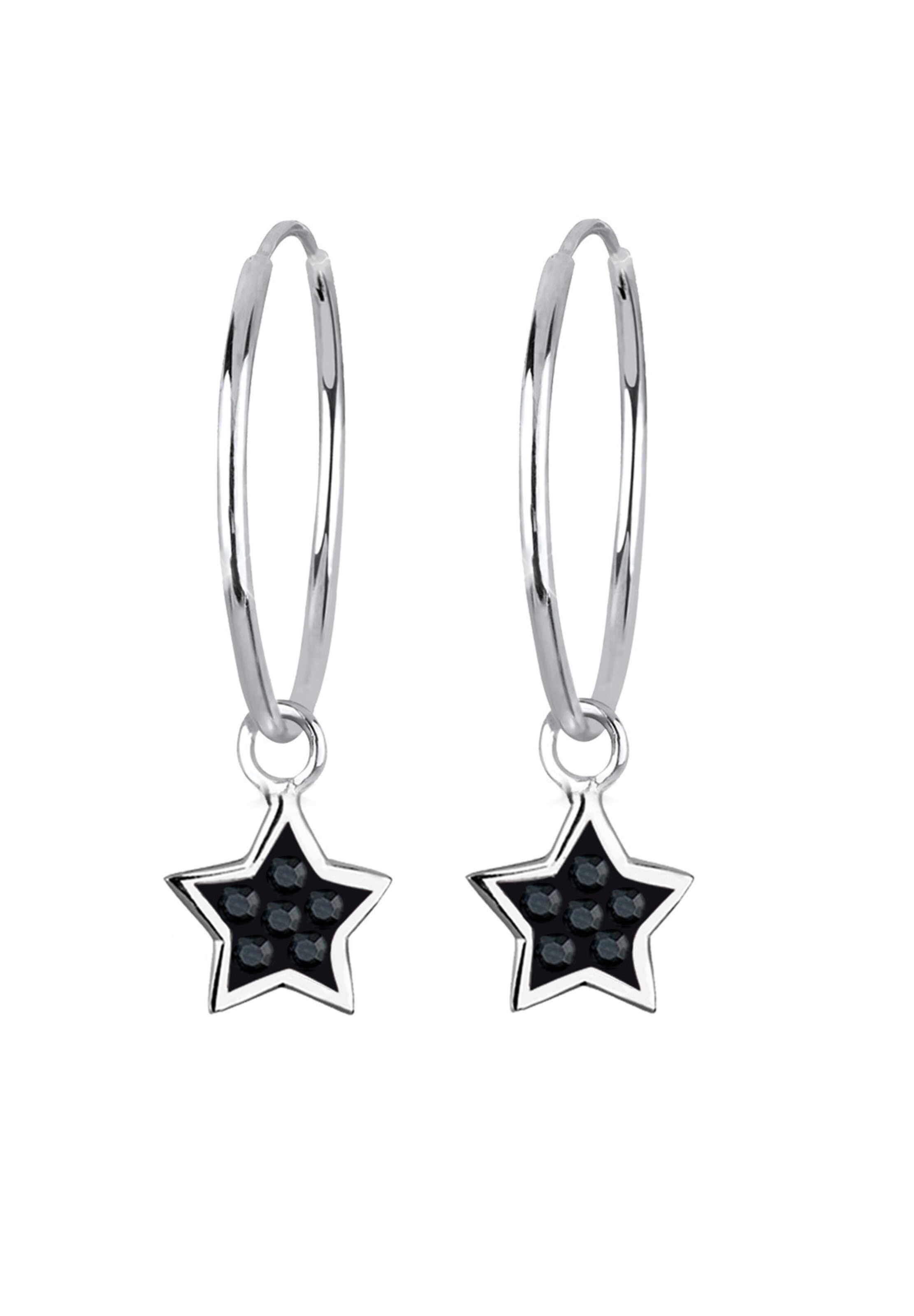ELLI Earrings in Silver: front