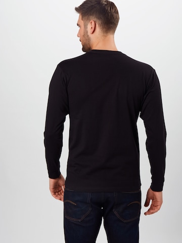 VANS - Camiseta 'LEFT CHEST HIT LS' en negro