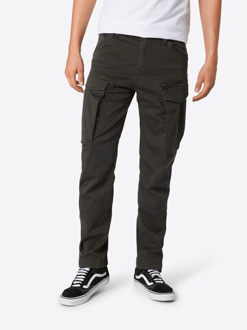 G-STAR Klapptaskutega püksid, värv hall: eest vaates