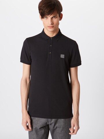 BOSS - Camiseta 'Passenger' en negro: frente