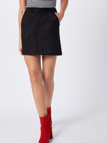 VERO MODA - Falda 'Donna Dina' en negro: frente