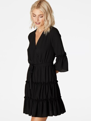 Robe-chemise 'Havin' LeGer by Lena Gercke en noir : devant