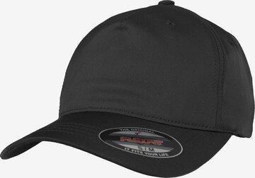 Casquette Flexfit en noir : devant