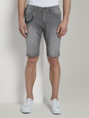 TOM TAILOR Shorts in Grau: front
