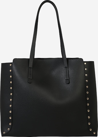 ABOUT YOU Nakupovalna torba 'Rieke' | črna barva: sprednja stran