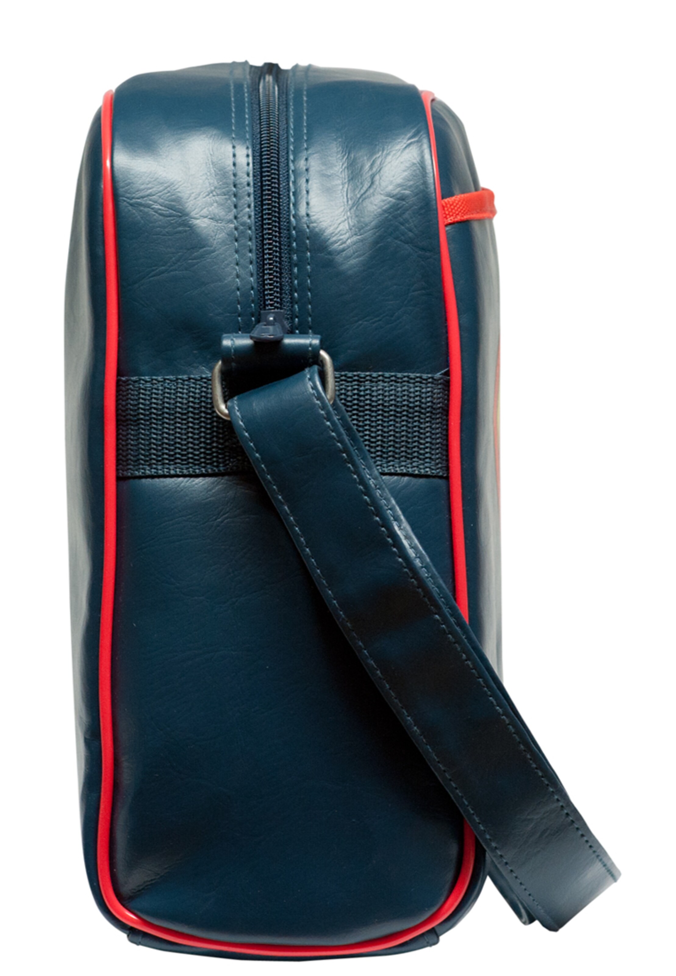 LOGOSHIRT Crossbody Bag 'Superman - Logo' in Blue
