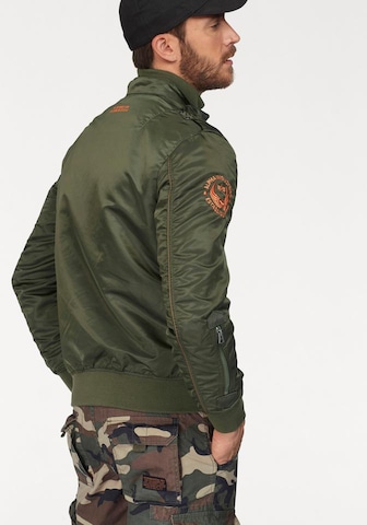 ALPHA INDUSTRIES Between-season jacket 'Falcon II' in Green