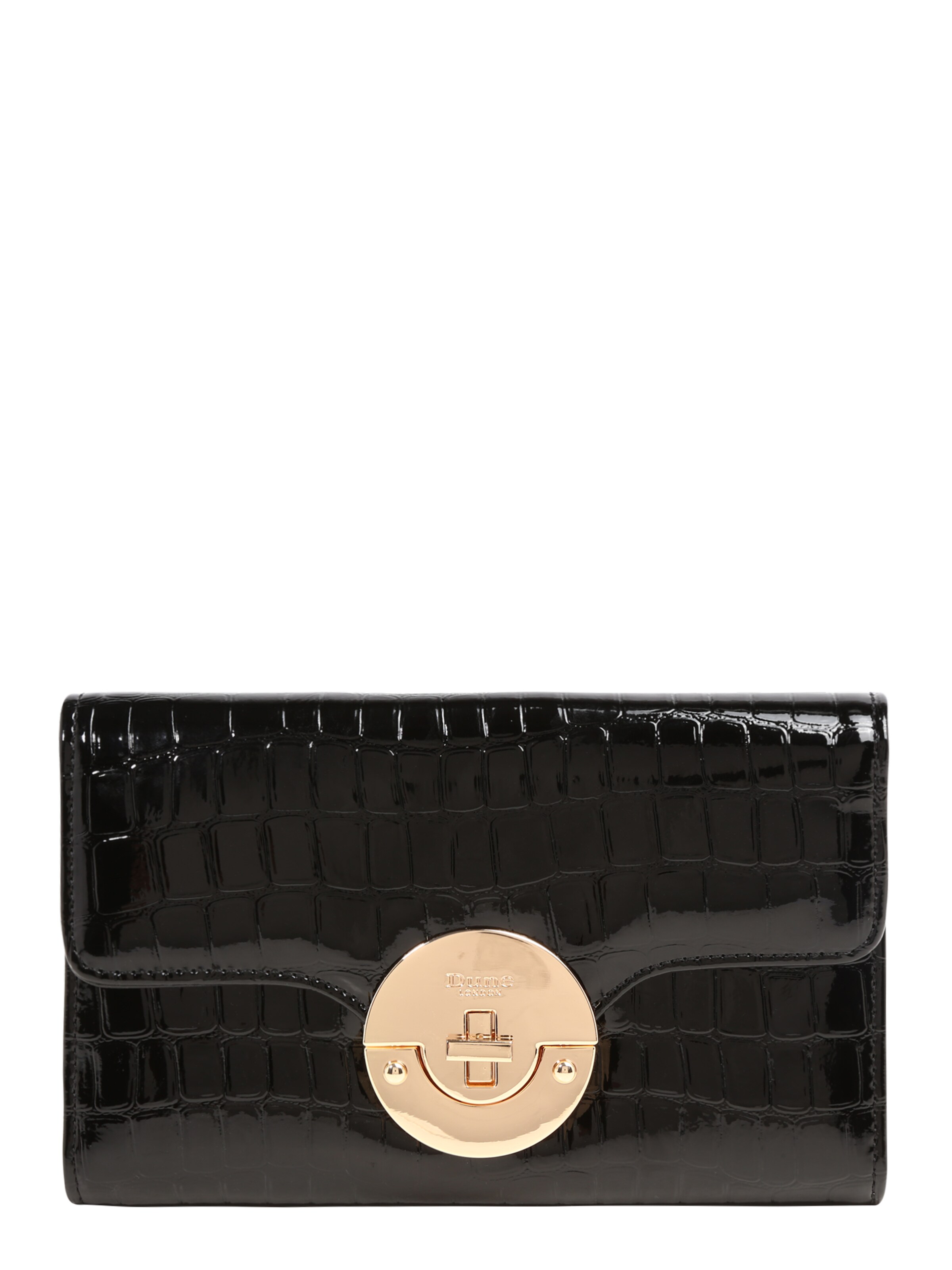 Dune LONDON - Portemonnee 'KOTING ' in de kleur Zwart