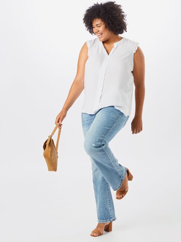 ONLY Carmakoma Blouse 'CARMumi' in White