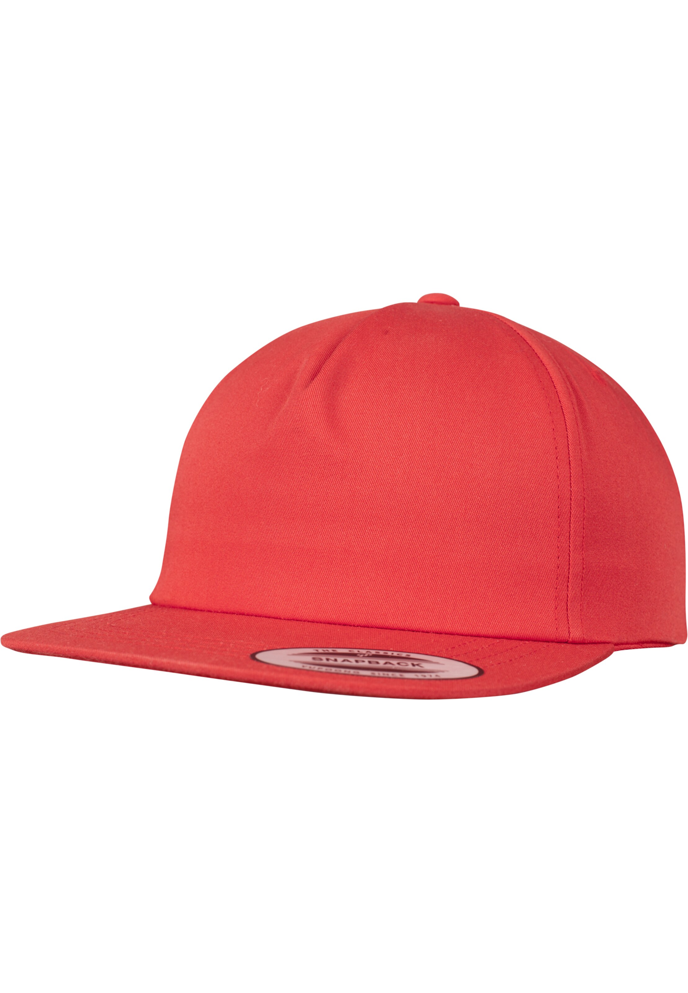 Cappello da baseball di Flexfit in rosso: frontale