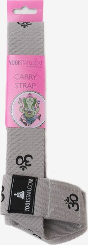 YOGISTAR.COM Yogatrageband 'Carry Strap' in Grau: predná strana