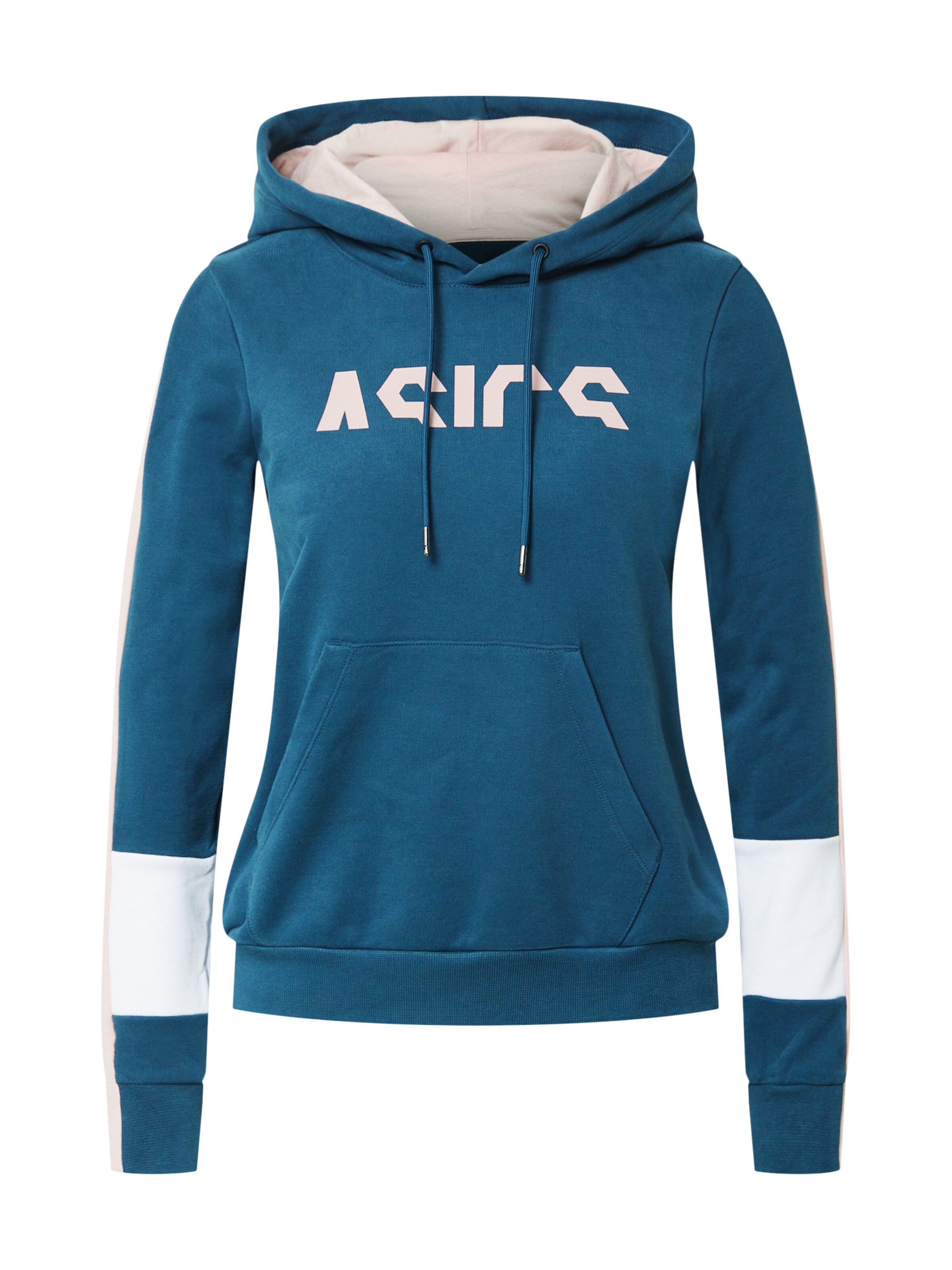 sweat asics femme bleu